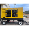 Mobile Trailer Silent Diesel Generator Set